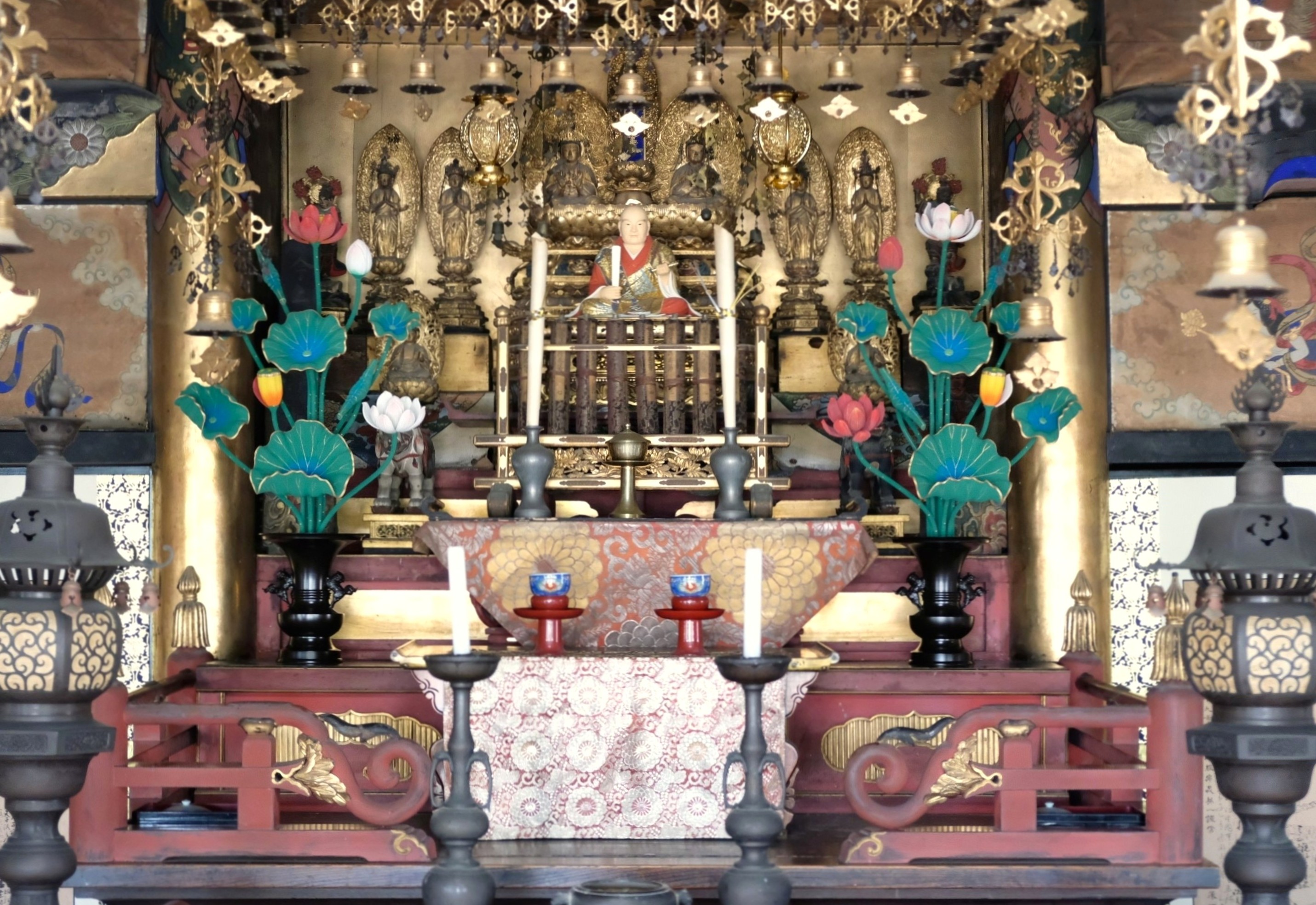 浄土真宗本願寺派　小型上置型塗仏壇　H23号