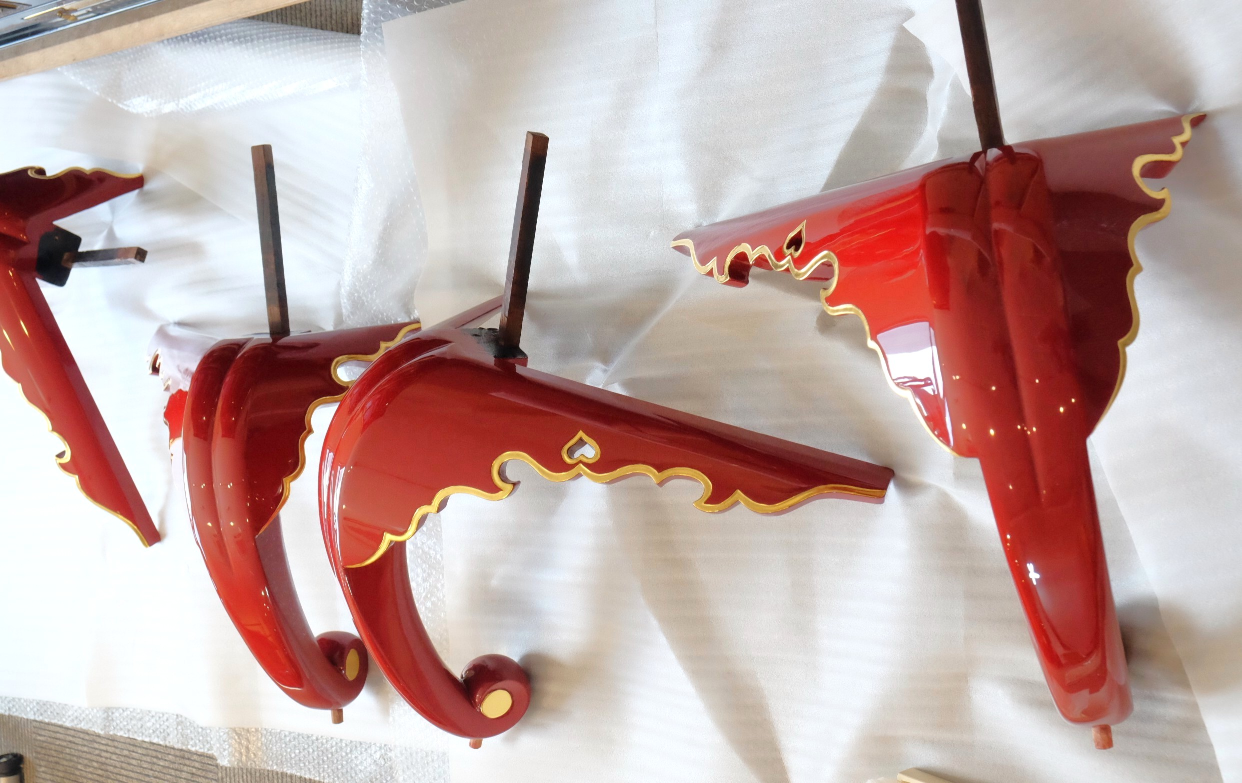 浄土真宗本願寺派　小型上置型塗仏壇　H23号